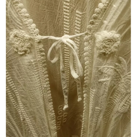 Johnny Was Palm Georgia Cover-up O/S - Picture 5 of 7